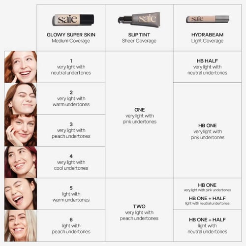 سايي SLIP TINT أساس مرطب و ملون 40 مل