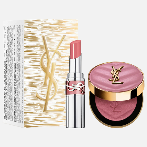 ايف سان لوران 44 Nude Lavalliere مجموعة شفاة وخدود