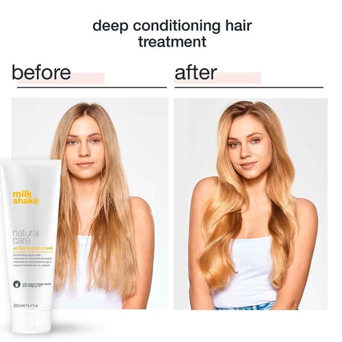 ميلك شيك ماسك الزبادي