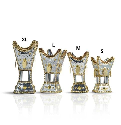 مبخرة فضية حائلية مقاسات مختلفة