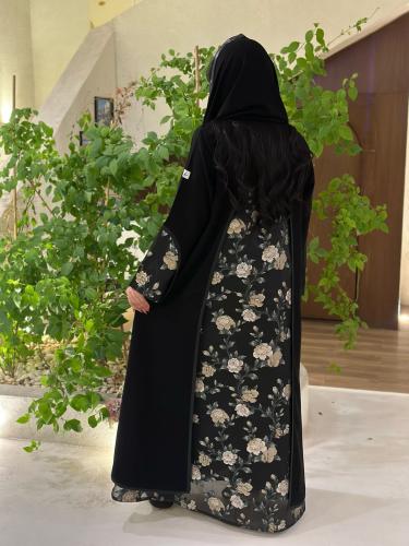 عبايه زها زيتي