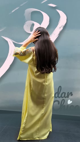 فستان زهر الليمون