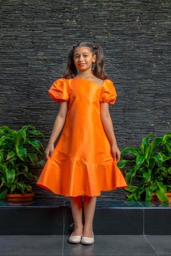 الأحلام – فستان الطاقة - برتقالي