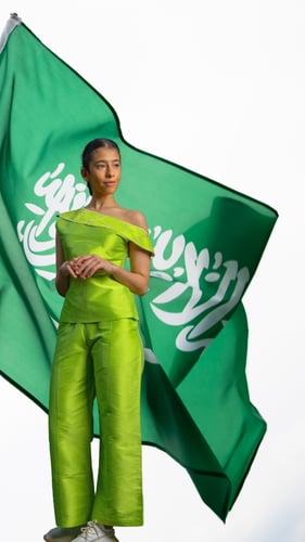 طقم بنطلون الأمل - أخضر فاتح