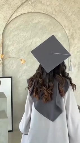 عباية تخرج انيقه وتطريز يدوي