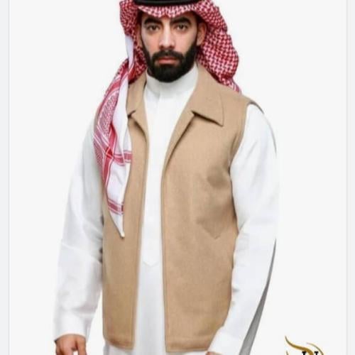سديري جوخ دبل فيس مع الياقة