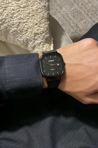 كاسيو LTP كبلز اسود ميتا