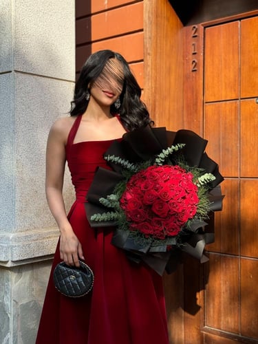 فستان جوخ انيق