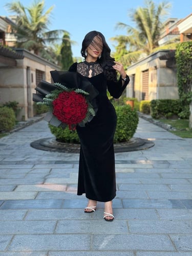 فستان جوخ راقي