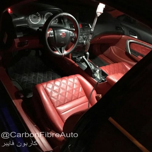 لمبات ليد داخلية ابيض كورولا 2014 إلى 2019