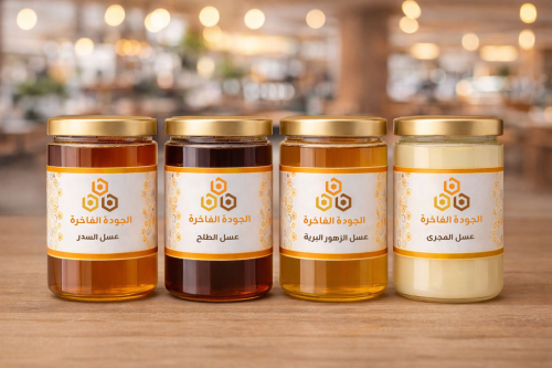 باقة العسل الفاخر – 4 أنواع مختارة