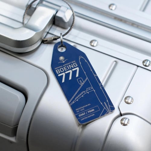 أفييشن تاق الخطوط السعودية B777-200ER - اللون الأز...