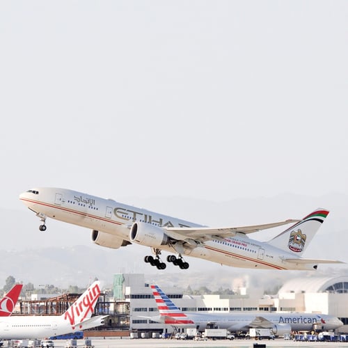 قطعة اصلية طيران الاتحاد B777-200LR
