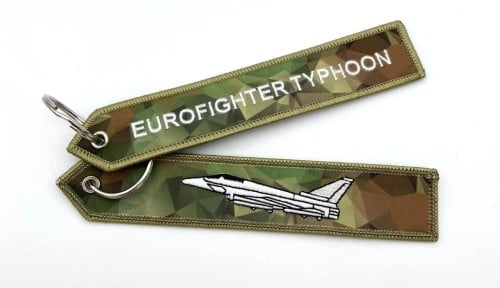 ميدالية Eurofighter Typhoon القماشية الحجم الكبير