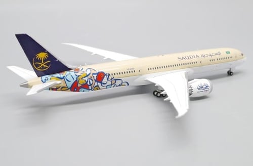 مجسم الخطوط السعودية B787-9 عام الخط العربي مقاس 1...