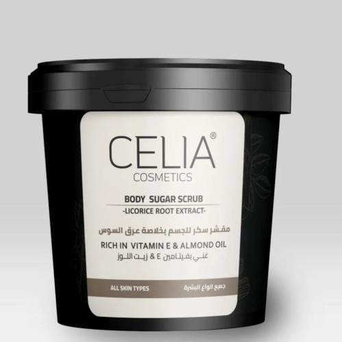 مقشر سكر للجسم بخلاصة عرق السوس