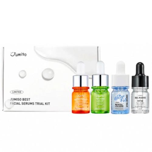 مجموعة التجربة لافضل سيرومات الوجه من جوميسو 4 علب...