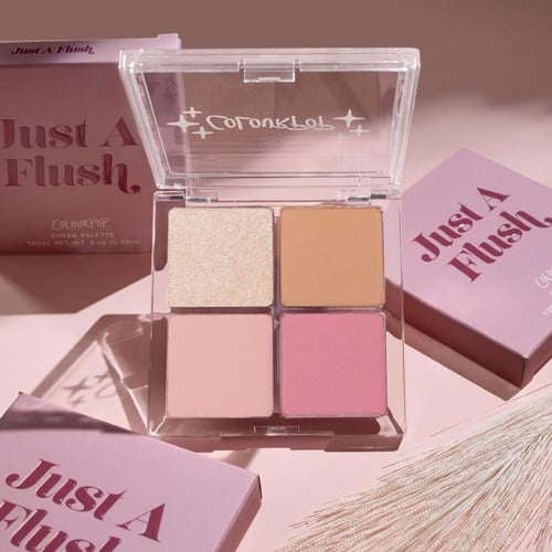 باليت بلشر just a flush من كولوربوب | Colourpop Ch...