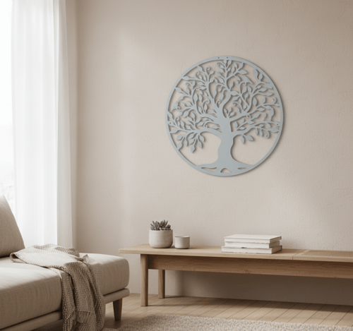 منظر جداري على شكل شجرة