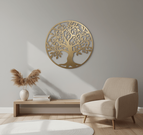 منظر جداري على شكل شجرة