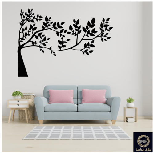 منظر جداري نصف شجرة