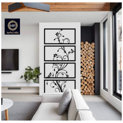 منظر جداري مكون من 4 قطع