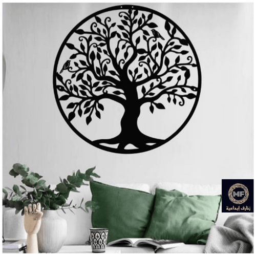 منظر جداري على شكل شجرة