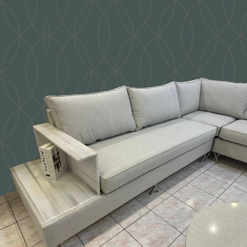 كنب جلسة بتصميم زاوية