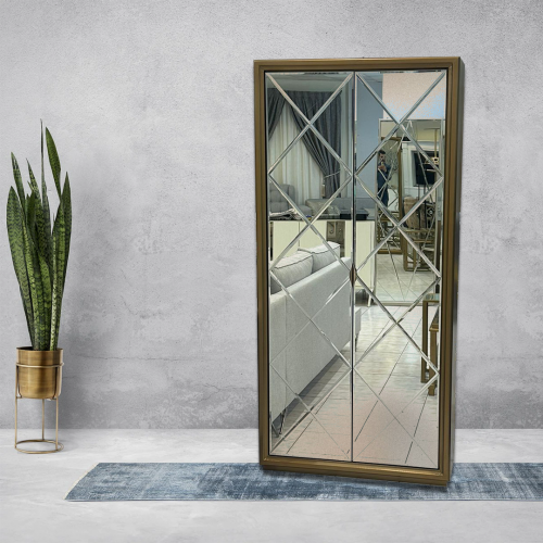 دولاب ملابس بتصميم مرايا