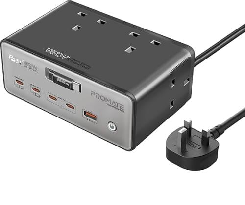 شاحن من بروميت بتقنية USB، متوافق مع اللابتوب واله...