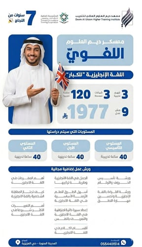 معسكر اللغة الإنجليزية - للكبار