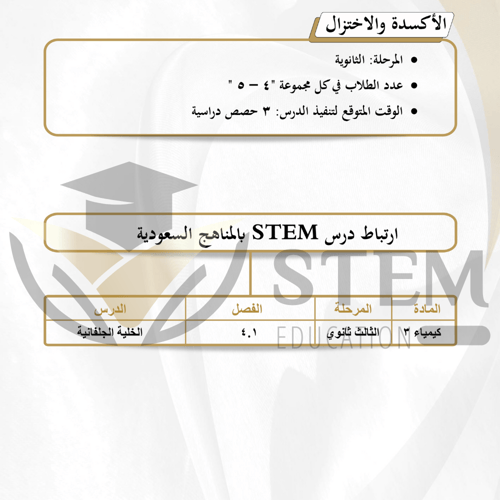 كيمياء 3 - المرحلة الثانوية