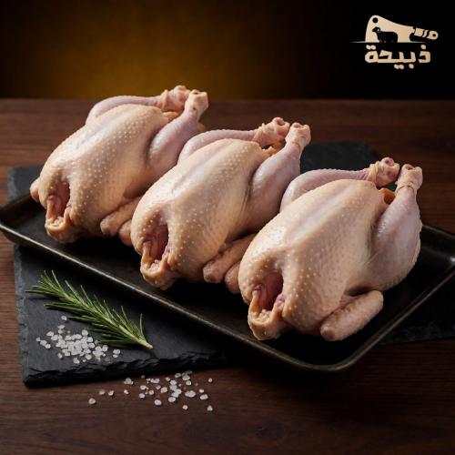 دجاج مبرد 3 حبات (900 جرام)