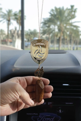 Young Club pendant plated with gold or silver with...