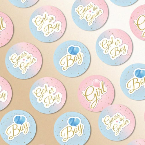 ثيم كشف جنس الجنين - الباستيل - ملفات رقمية جاهزة...