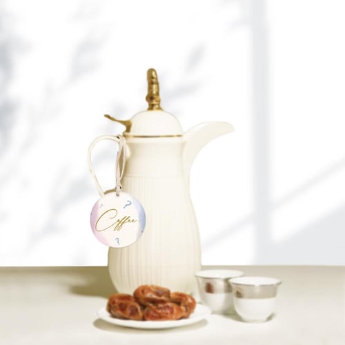 ثيم كشف الجنين البيج ، مطبوع جاهز للتوصيل