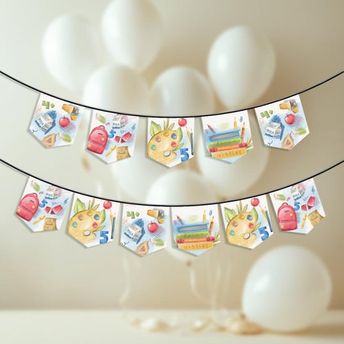 ثيم الألوان المائية ، مطبوع جاهز للتوصيل