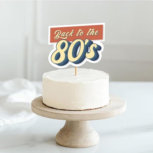 ثيم الثمانينات ، مطبوع جاهز للتوصيل