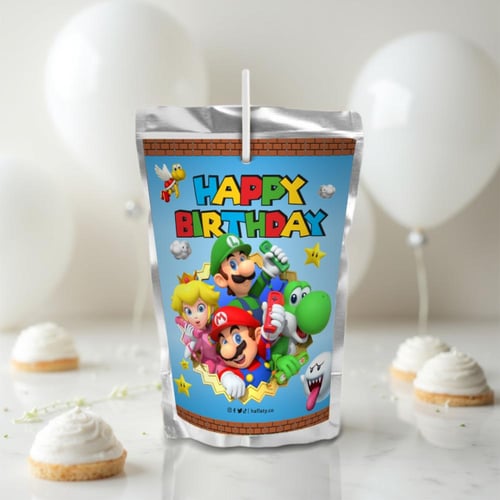 ثيم سوبر ماريو ، مطبوع جاهز للتوصيل