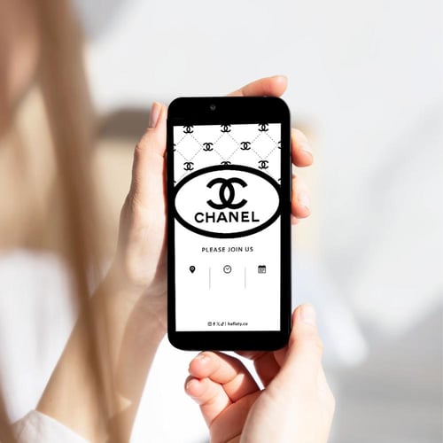 ثيم شانيل ، مطبوع جاهز للتوصيل