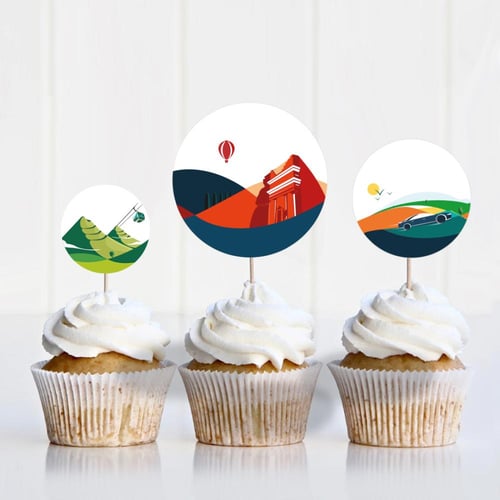 ثيم اليوم الوطني ، مطبوع جاهز للتوصيل