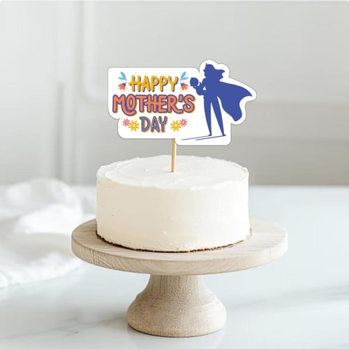 ثيم يوم الأم الخارقة ، مطبوع جاهز للتوصيل