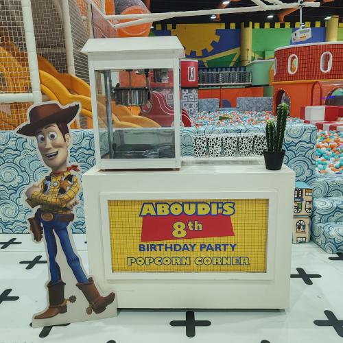 بوث الفشار Popcorn Booth -قصة اللعبة