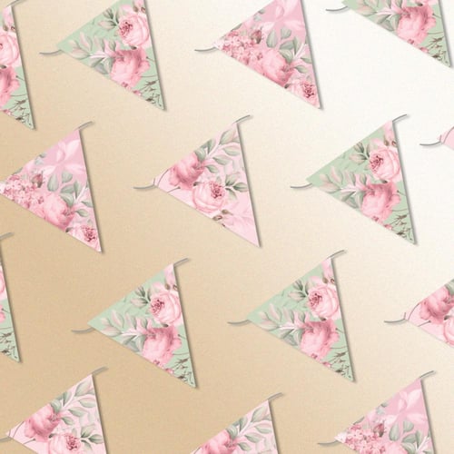 ثيم بينك فلورال - ملفات رقمية جاهزة للتنزيل