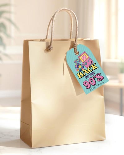 ثيم التسعينات ، مطبوع جاهز للتوصيل