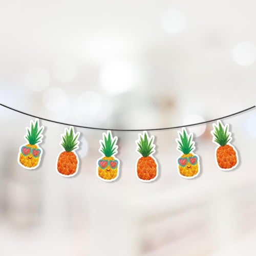 ثيم الأناناس ، مطبوع جاهز للتوصيل