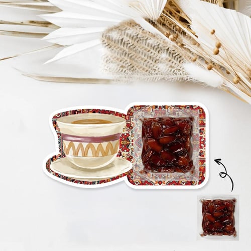 توزيعات ثيم العيد السجاد الأحمر ، مطبوع جاهز للتوص...