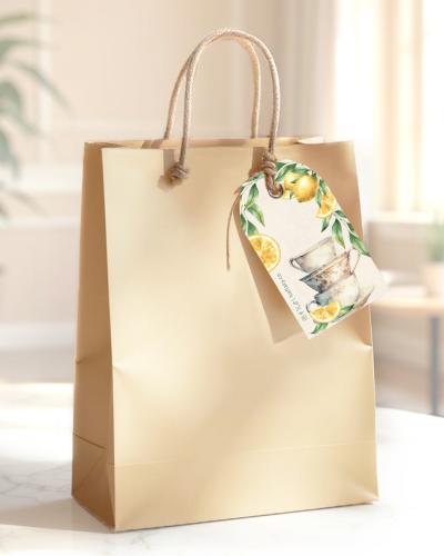 كروت تعليق ثيم الشاي - 30 حبة