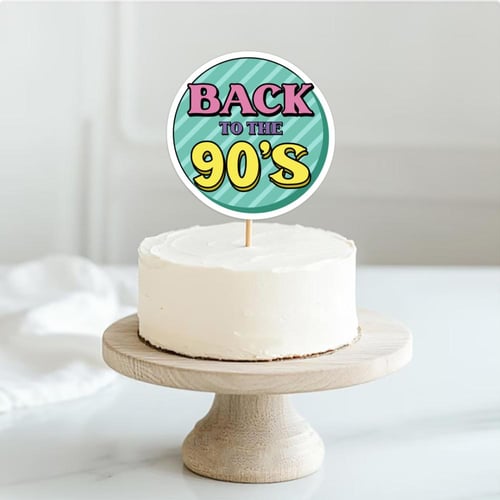 ثيم التسعينات ، مطبوع جاهز للتوصيل