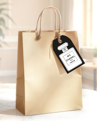 كروت تعليق ثيم شانيل - 30 حبة